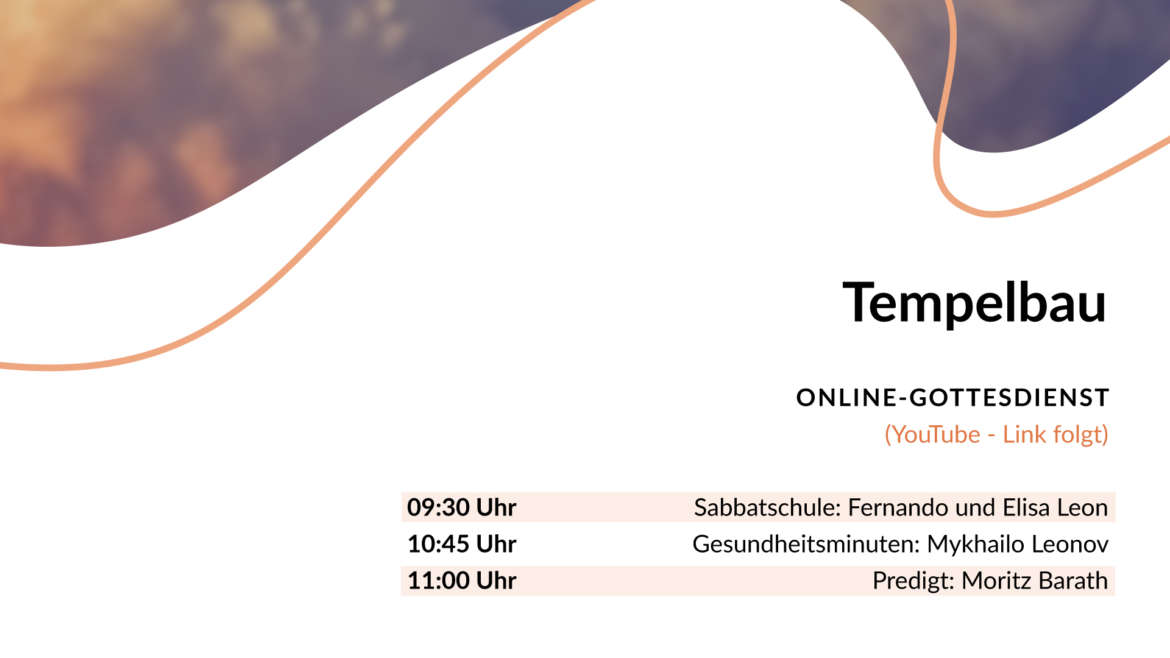 Einladung zum Online-Jugendsabbat